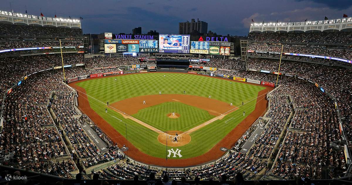 New York Yankees Baseball Game Ticket Yankee Stadium Klook